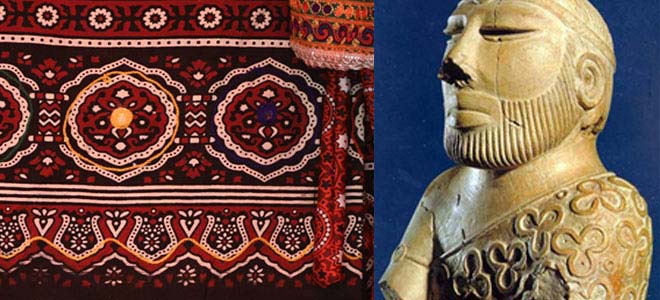 Ajrak the wonder Fabric